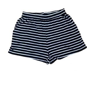 Howiton‎ Black and White Stretch Shorts M